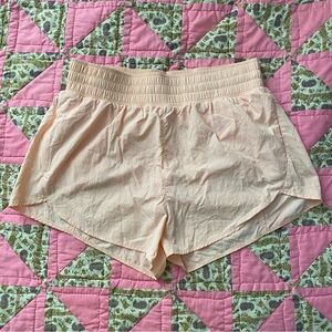 All In Motion Pink Nylon Running Workout Athletic Shorts Size Large